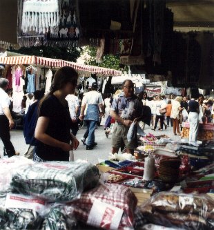 Wochenmarkt in Florenz
