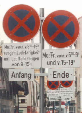 Verkehrsschilder